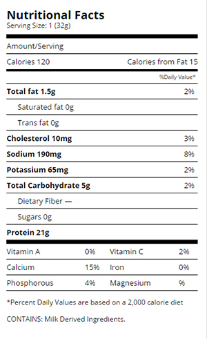 quest chips nutritional