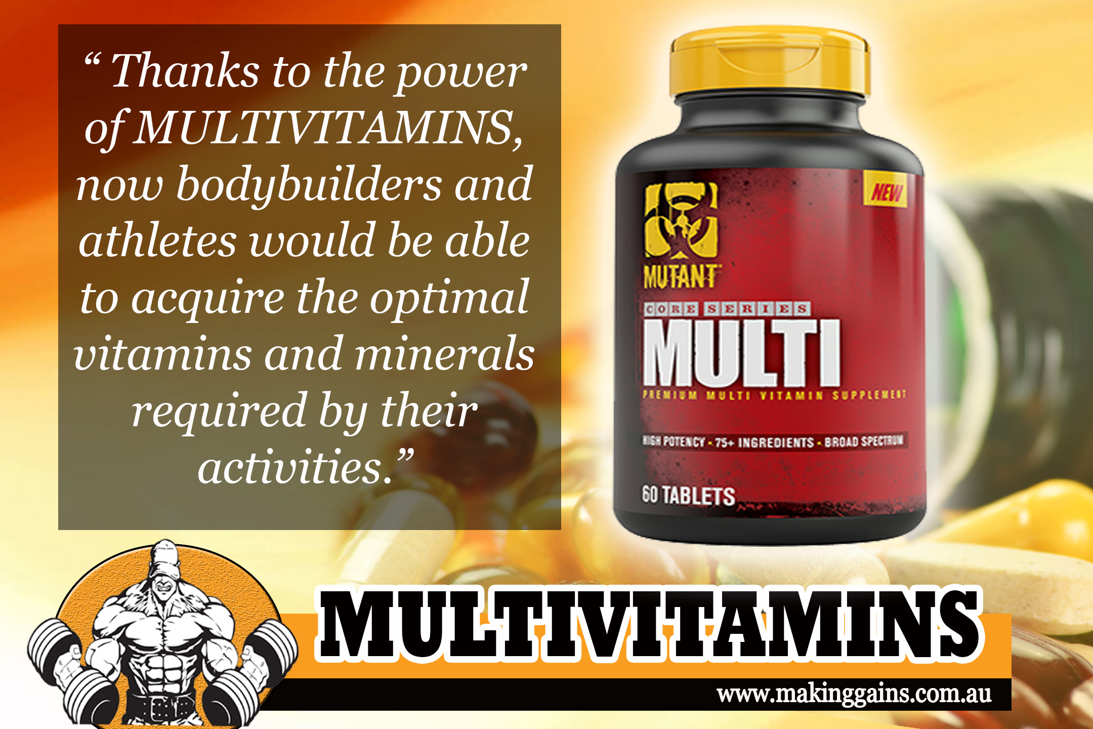 Multivitamins and Muscles