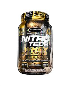 Muscletech Nitrotech Whey + Isolate Gold